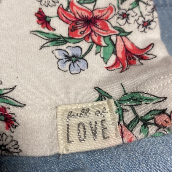 Cute Floral Overalls Set - Picture 6 of 7